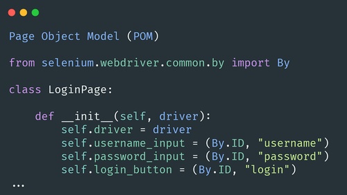 Page Object Model (POM)